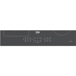 Beko IndyFlex, ширина 60 см, темно-серый - Интегрируемая индукционная варочная панель