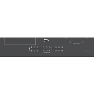 Beko IndyFlex, width 60 cm, dark grey - Built-in induction hob