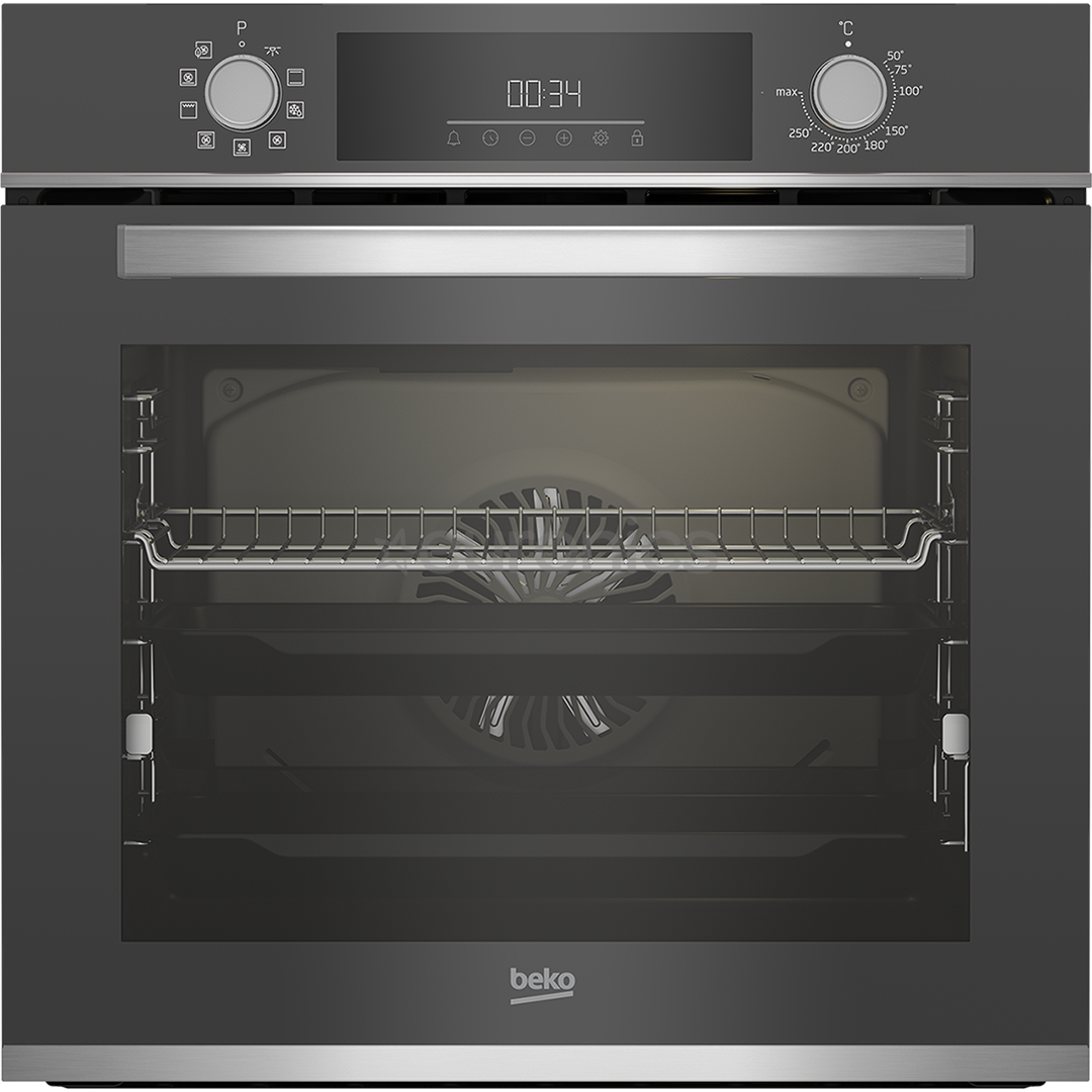Beko, 72 L, catalytic cleaning, dark grey - Built-in oven