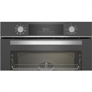 Beko, 72 L, catalytic cleaning, dark grey - Built-in oven