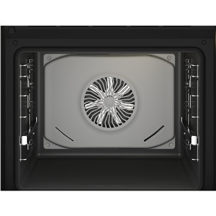 Beko, 72 L, catalytic cleaning, dark grey - Built-in oven