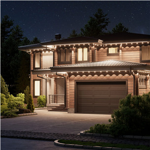 Nanoleaf Smart Multicolor Permanent Outdoor Lights, Starter kit, 15 м, RGB, белый - Умные светодиодные светильники