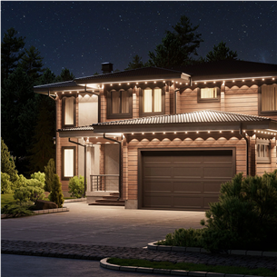 Nanoleaf Smart Multicolor Permanent Outdoor Lights, Starter kit, 15 m, RGB, white -  Smart LED lights