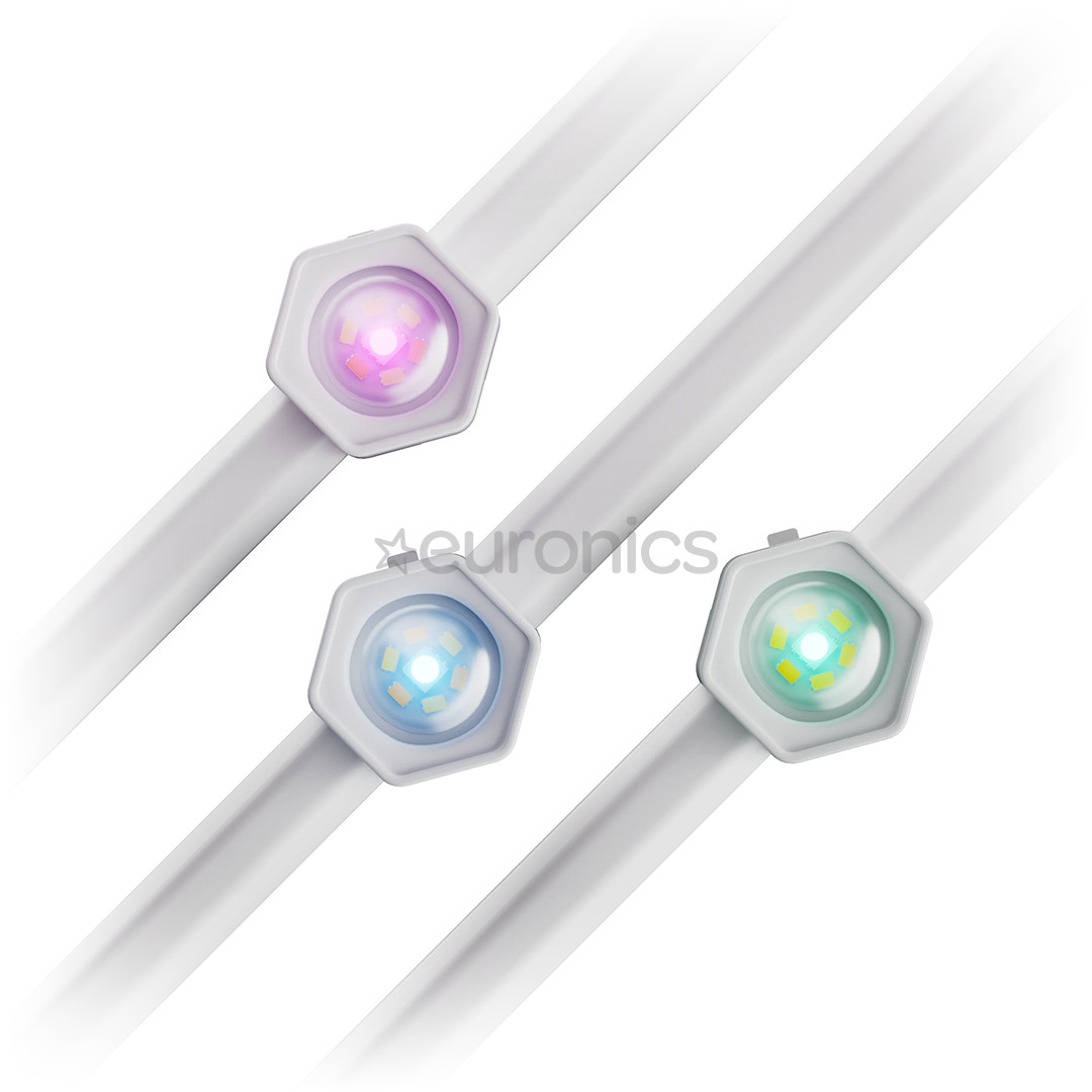 Nanoleaf Smart Multicolor Permanent Outdoor Lights Expansion Pack, 5 м, RGB, белый - Дополнительный комплект умных светодиодных светильников