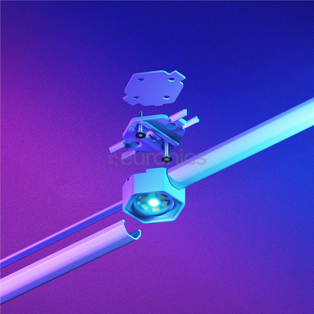 Nanoleaf Smart Multicolor Permanent Outdoor Lights Expansion Pack, 5 м, RGB, белый - Дополнительный комплект умных светодиодных светильников