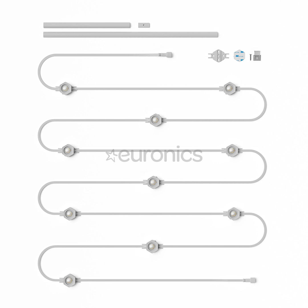 Nanoleaf Smart Multicolor Permanent Outdoor Lights Expansion Pack, 5 m, RGB, white -  Smart LED lights expansion pack