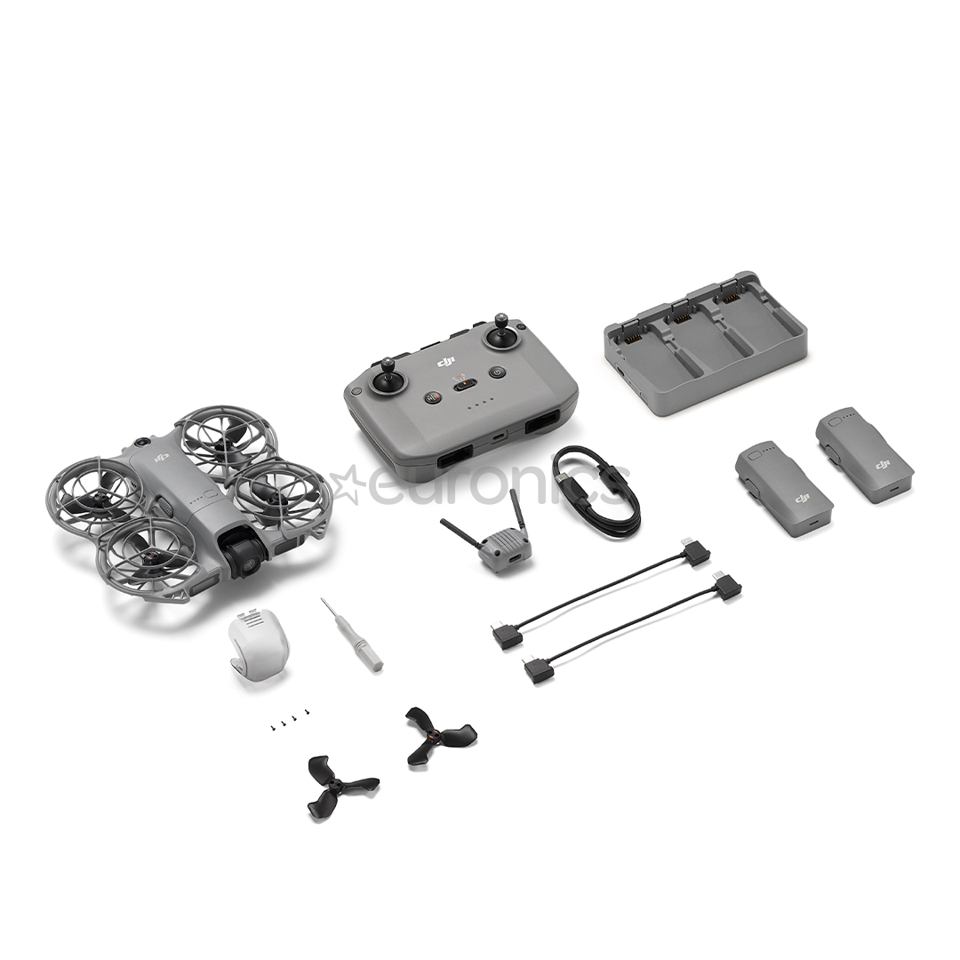 DJI Neo 2 Fly More Combo, RC-N3, серый - Дрон