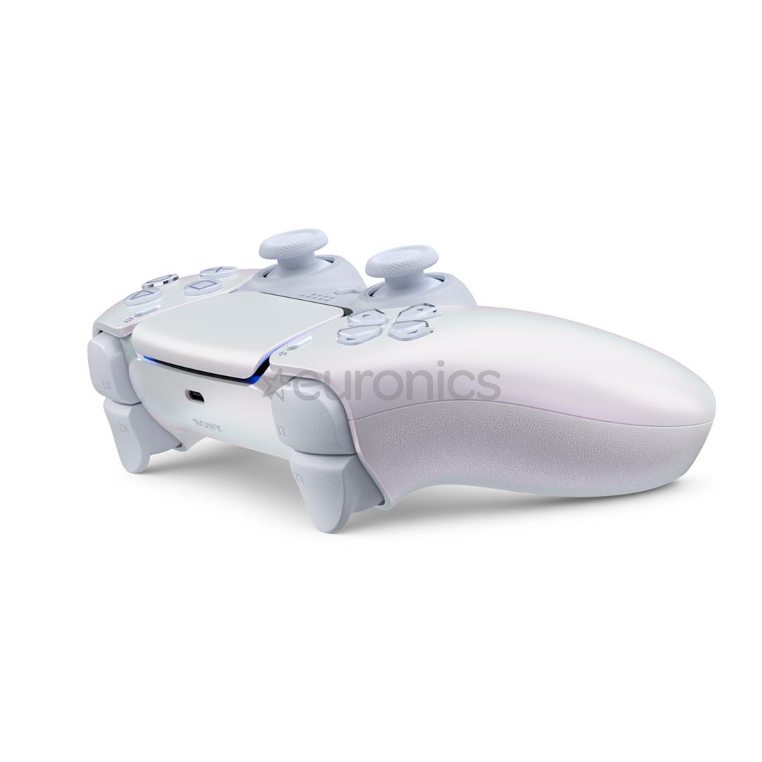 Sony DualSense, PlayStation 5, pärlmutter, valge - Mängupult