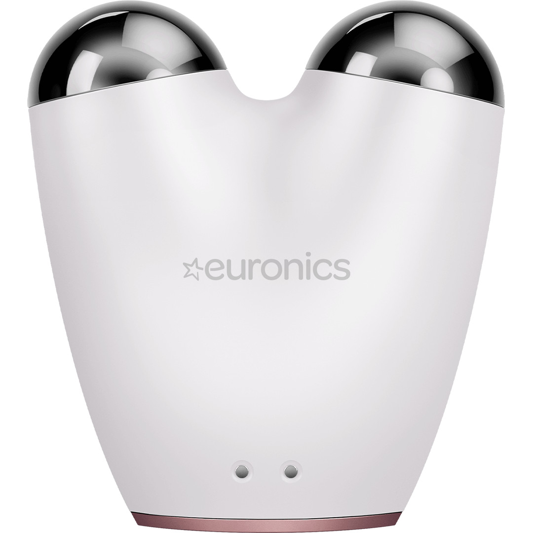 Geske SmartAppGuided, 6-ühes, valge/roosa - Mikrovooluga näo tõstmise seade