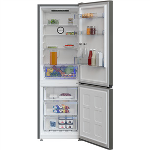Beko, NoFrost, 301 L, height 180 cm, grey - Refrigerator
