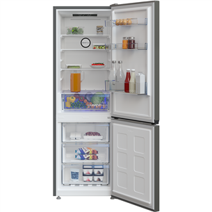 Beko, NoFrost, 301 L, height 180 cm, grey - Refrigerator