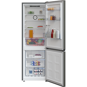 Beko, NoFrost, 301 L, height 180 cm, grey - Refrigerator