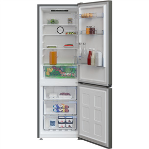 Beko, NoFrost, 301 L, height 180 cm, grey - Refrigerator