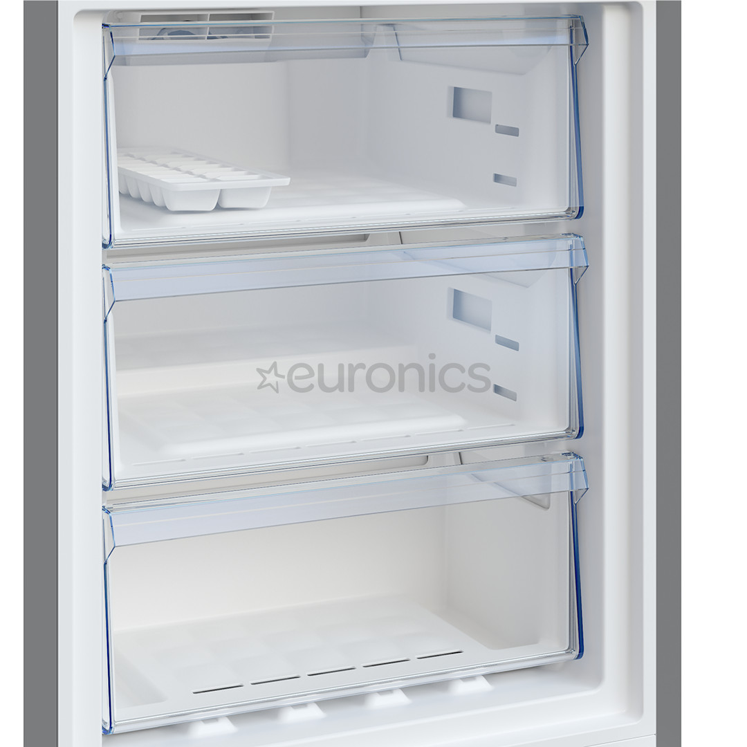Beko, NoFrost, 301 L, height 180 cm, grey - Refrigerator