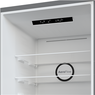 Beko, NoFrost, 301 L, height 180 cm, grey - Refrigerator