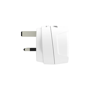 Skross Europe to UK, valge - Reisiadapter