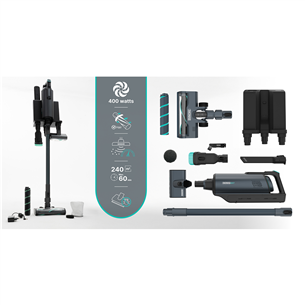 Thomas BX7, blue - Cordless vacuum cleaner