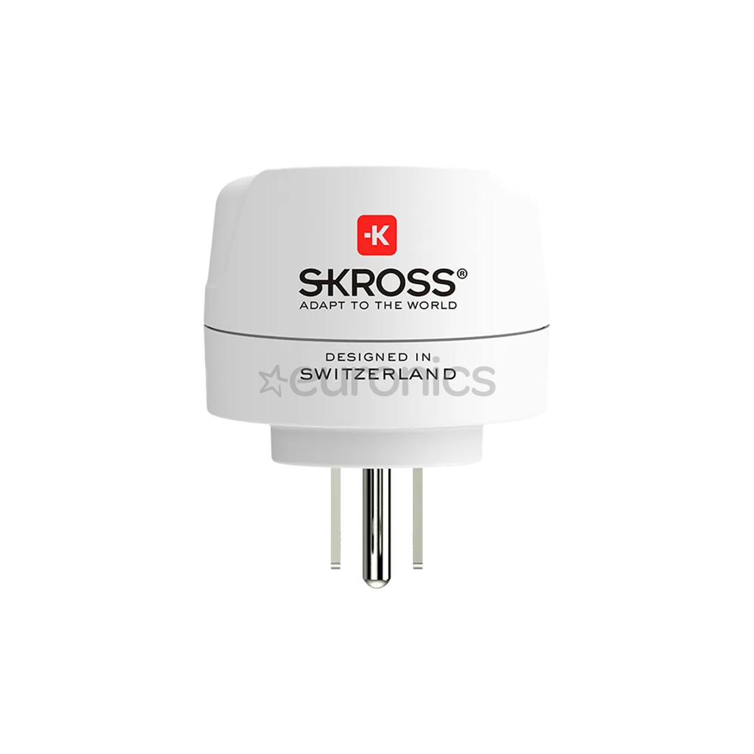 Skross Europe to USA, white - Travel adapter