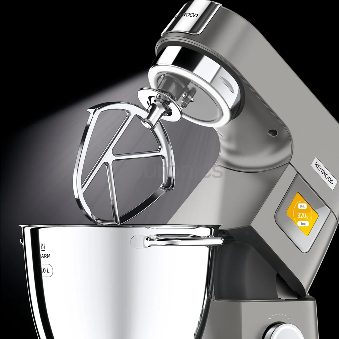 Kenwood Titanium Chef Patissier XL, 7 L / 5 L, 1400 W, grey - Food processor