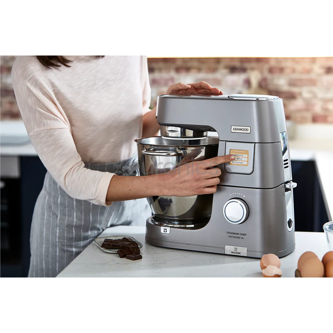 Kenwood Titanium Chef Patissier XL, 7 L / 5 L, 1400 W, grey - Food processor
