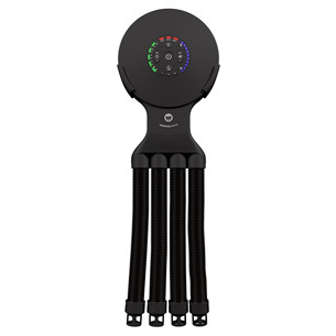 Hedgehog Octopus Ionic, must - Jalanõude kuivati OCTOPUS.BLACK