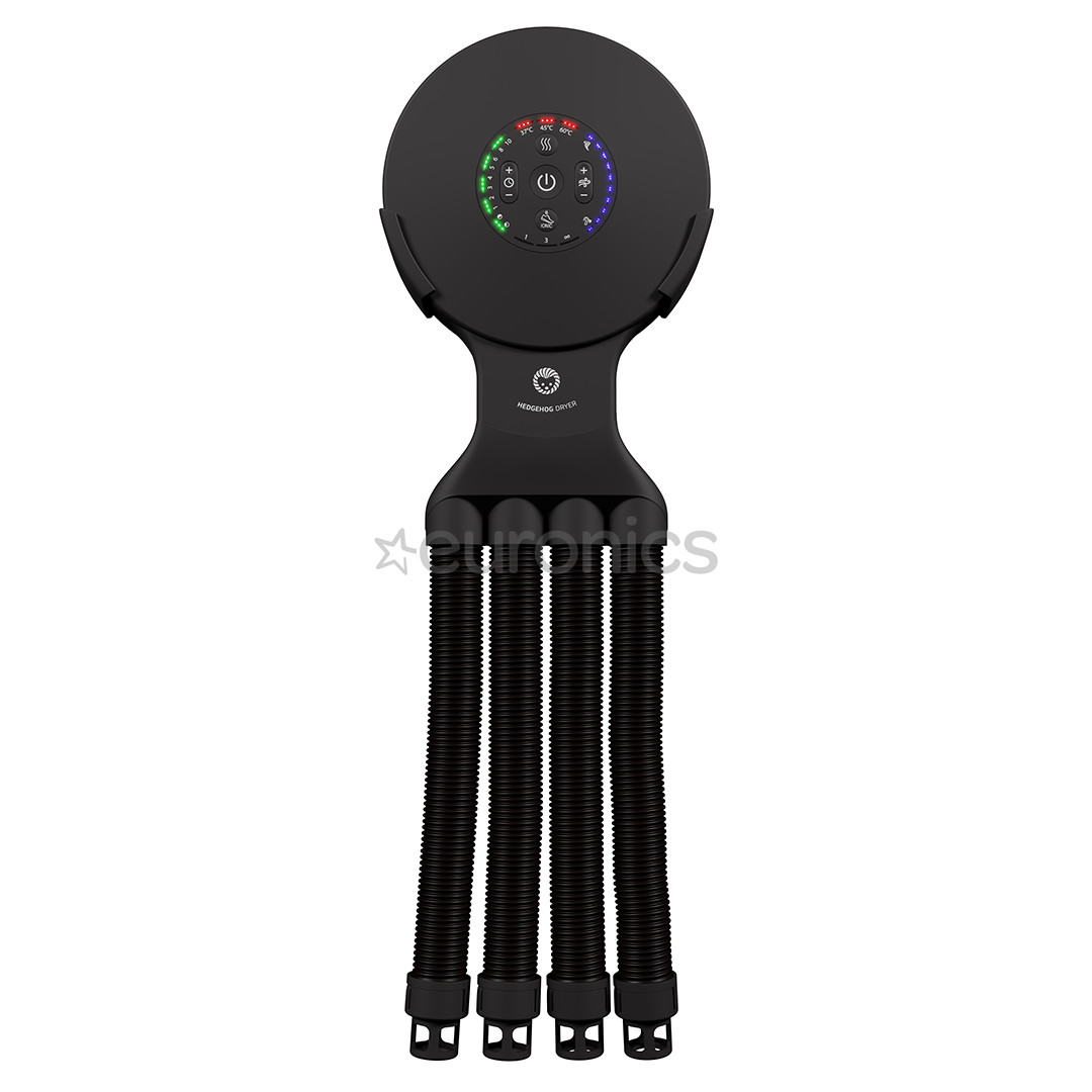 Hedgehog Octopus Ionic, must - Jalanõude kuivati