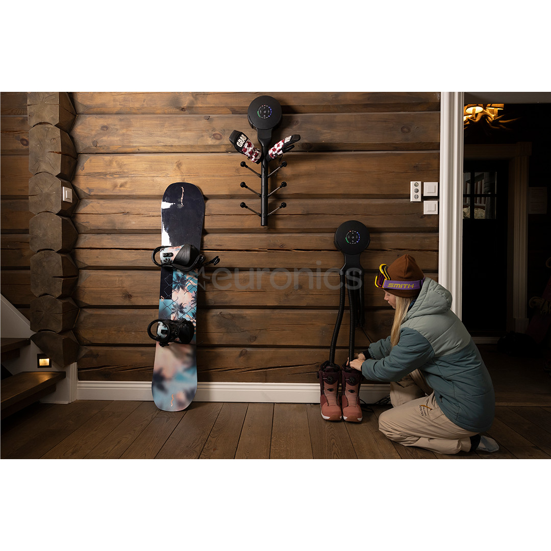 Hedgehog Octopus Ionic, must - Jalanõude kuivati