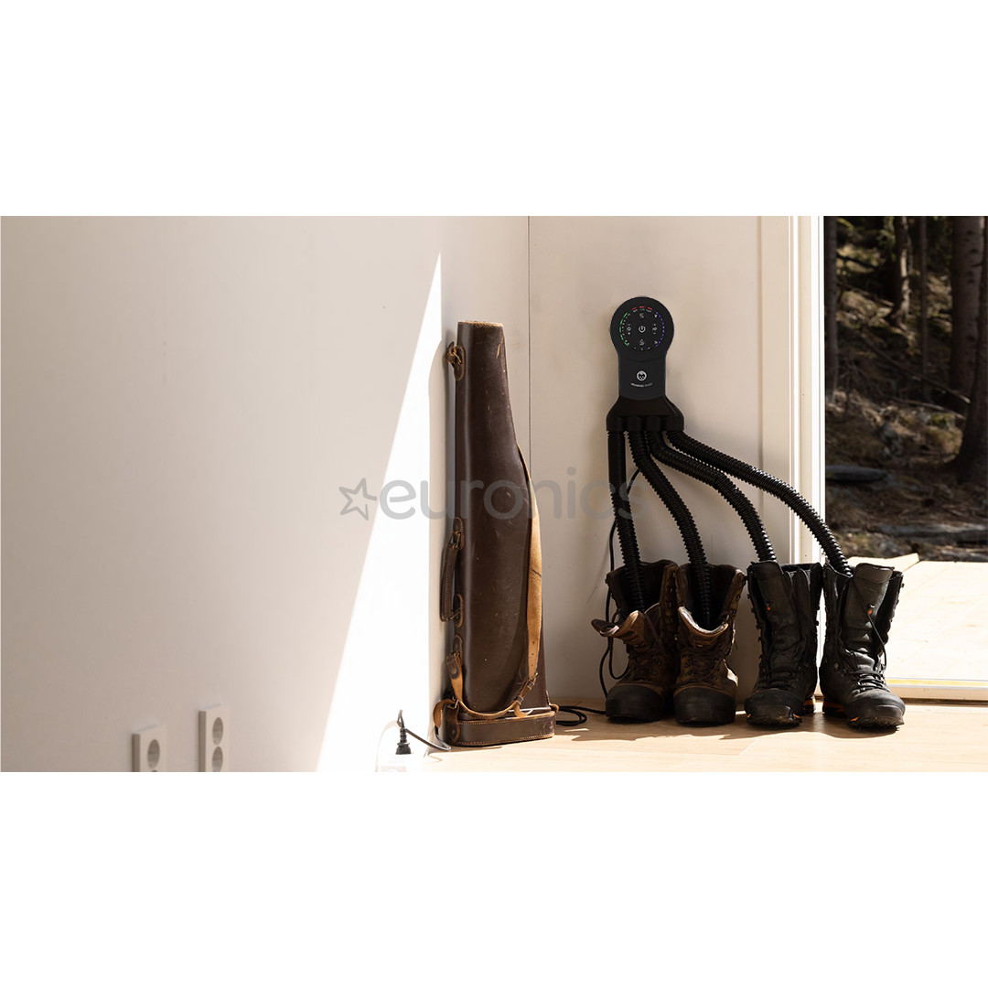 Hedgehog Octopus Ionic, must - Jalanõude kuivati