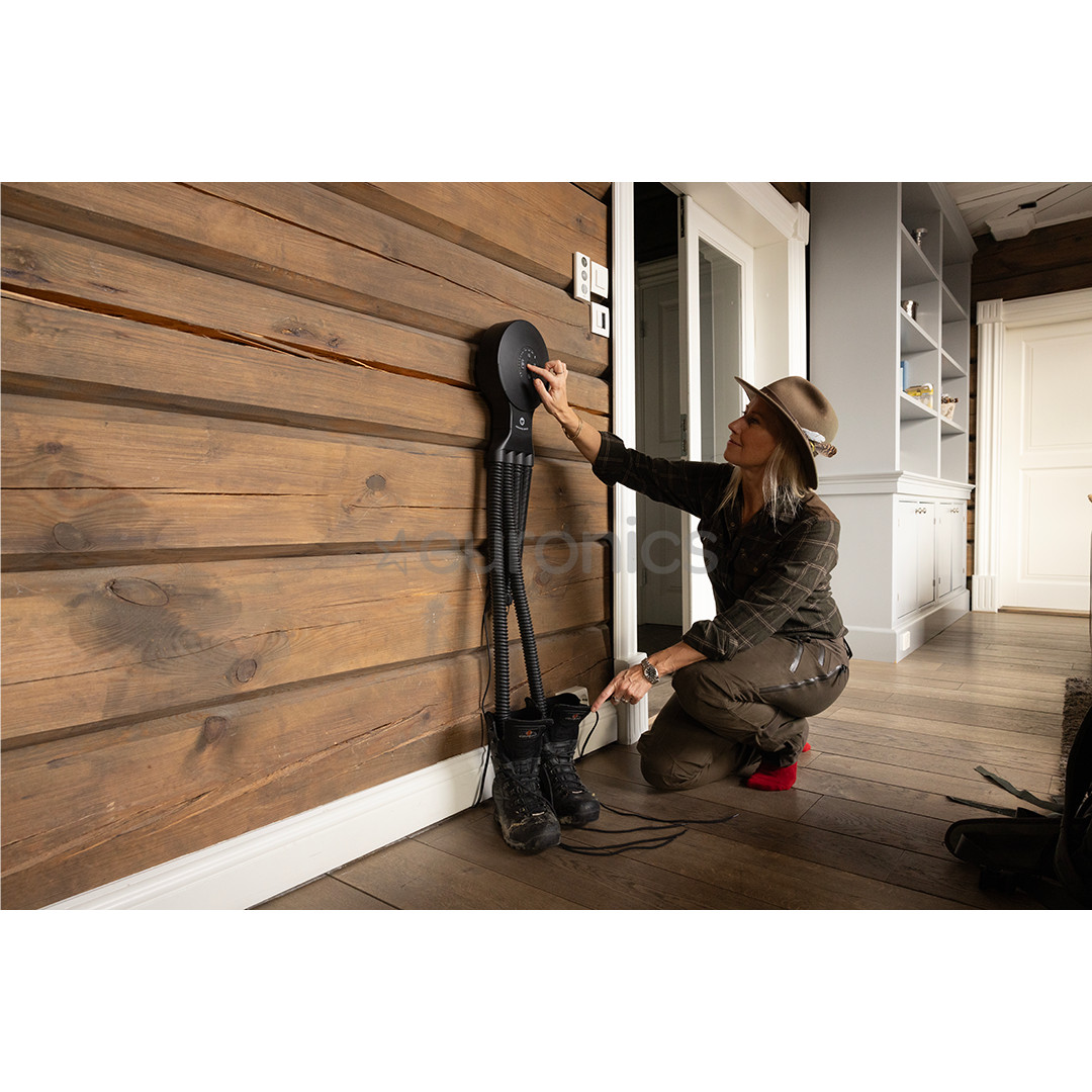 Hedgehog Octopus Ionic, must - Jalanõude kuivati