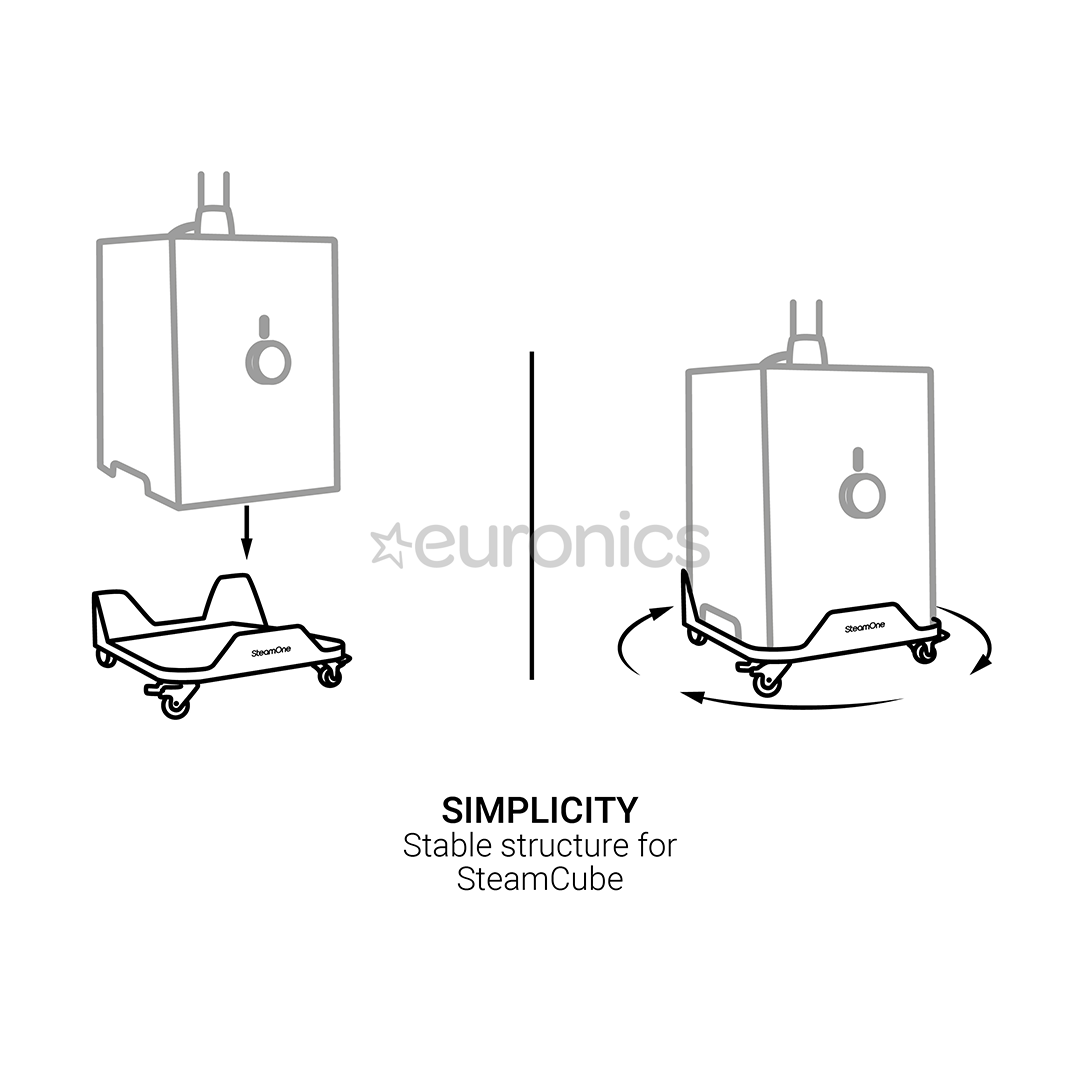 SteamOne - Steam cart for SteamCube steaming system