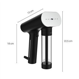 SteamOne Karl 2, 2000 Вт, черный - Ручной отпариватель