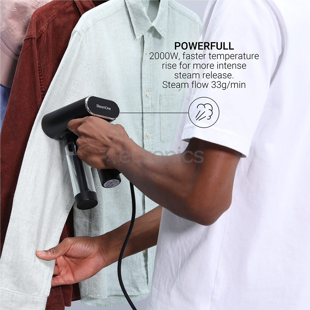 SteamOne Karl 2, 2000 W, black - Handheld steamer