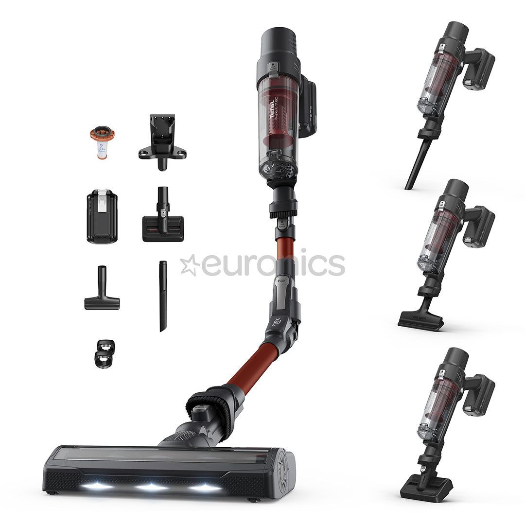Tefal X-PERT 7.60 Flex Animal model, red - Cordless vacuum cleaner