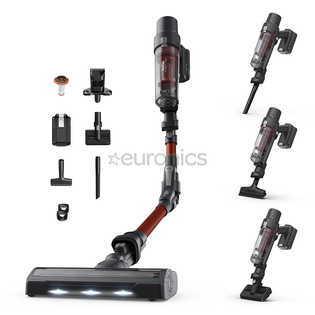 Tefal X-PERT 7.60 Flex Animal model, red - Cordless vacuum cleaner