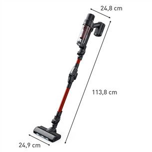 Tefal X-PERT 7.60 Flex Animal model, red - Cordless vacuum cleaner