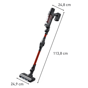 Tefal X-PERT 7.60 Flex Animal model, red - Cordless vacuum cleaner