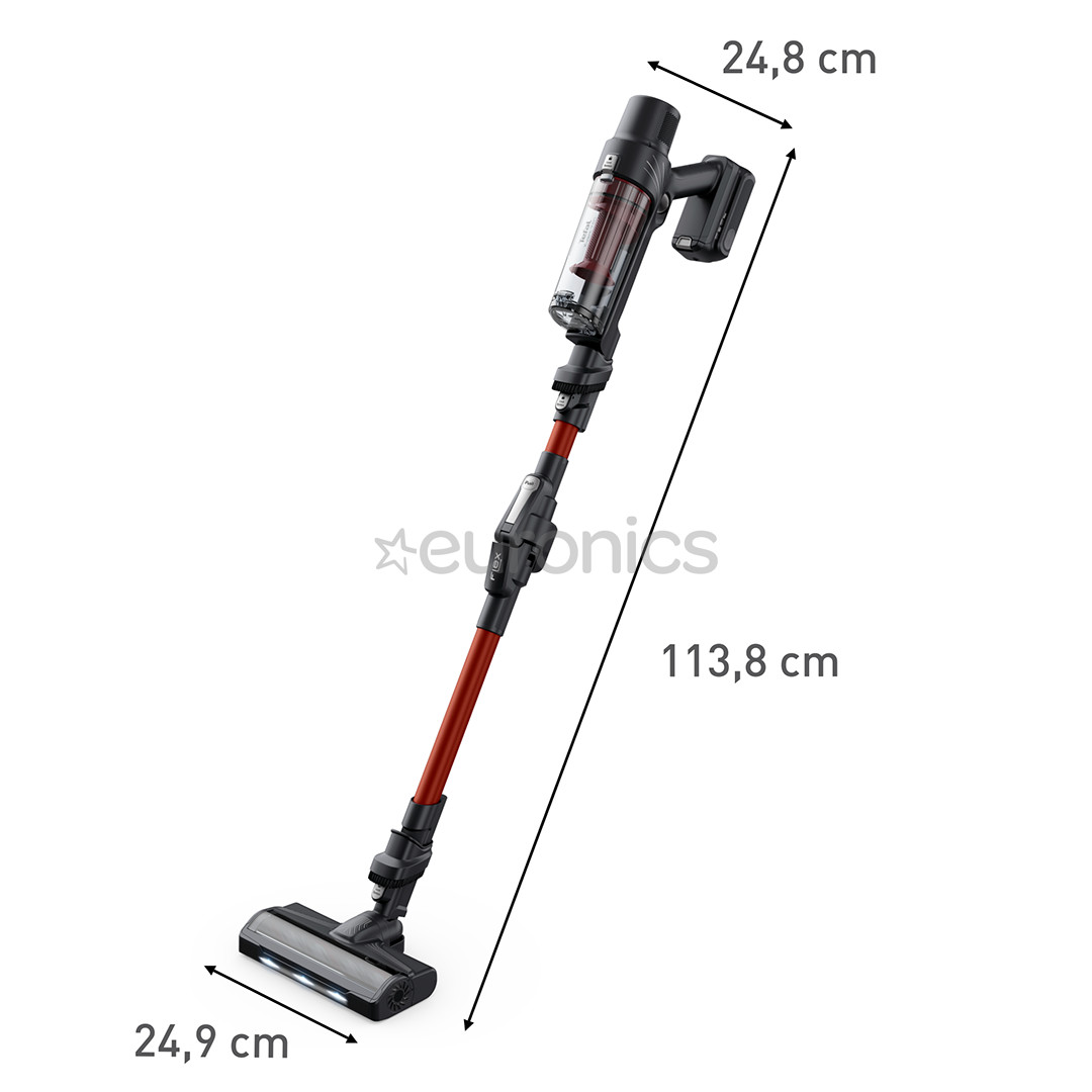 Tefal X-PERT 7.60 Flex Animal model, red - Cordless vacuum cleaner