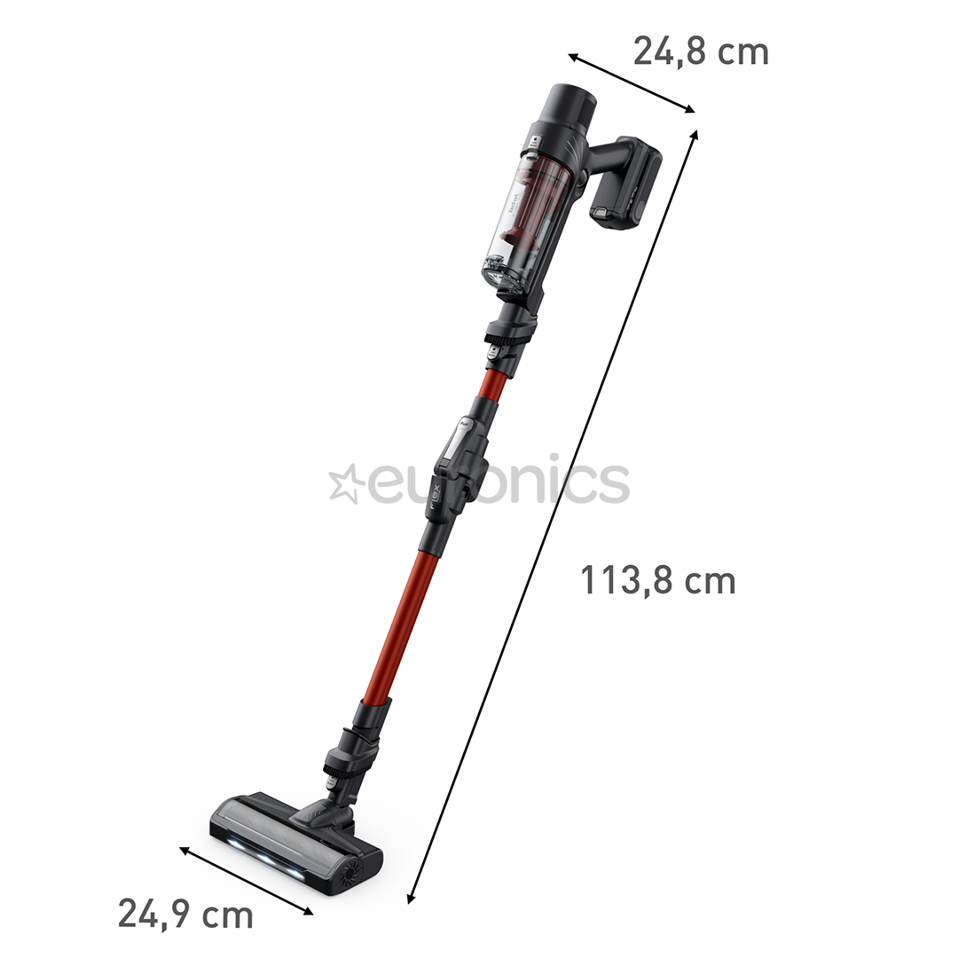 Tefal X-PERT 7.60 Flex Animal model, red - Cordless vacuum cleaner