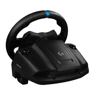 Logitech G923 + Driving Force Shifter, PC, PlayStation, black - Wheel
