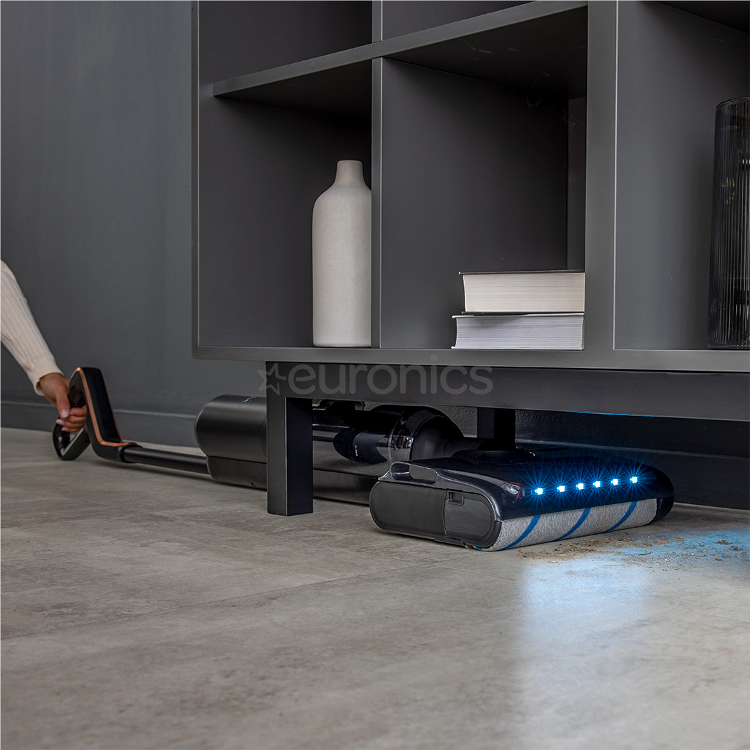 Tefal X-Clean 7, влажная уборка, черный/золотистый - Беспроводной пылесос для твердых полов