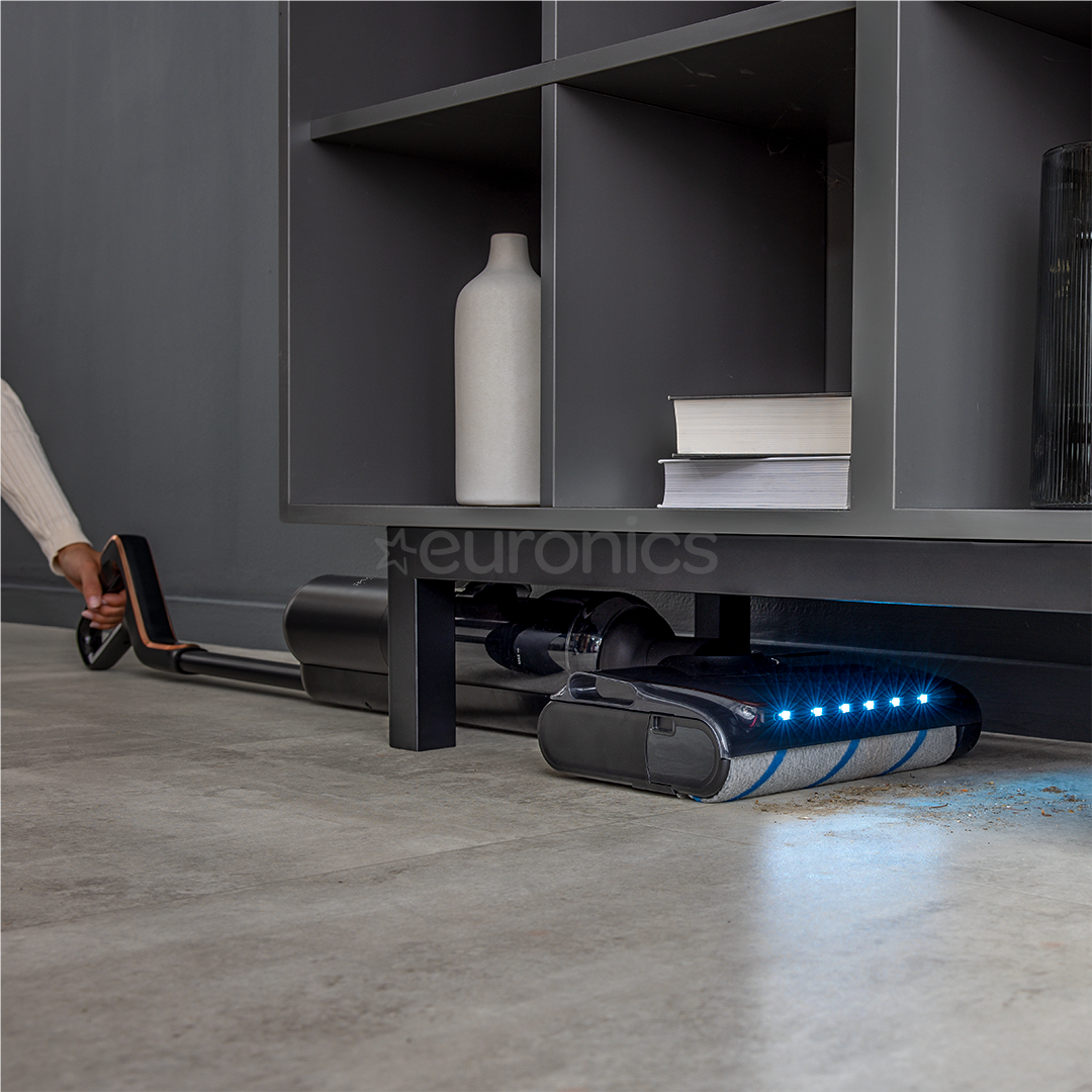 Tefal X-Clean 7, wet cleaning, black/golden - Cordless hard floor cleaner