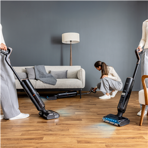 Tefal X-Clean 7, wet cleaning, black/golden - Cordless hard floor cleaner