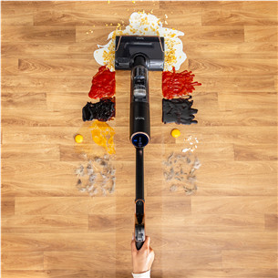 Tefal X-Clean 7, влажная уборка, черный/золотистый - Беспроводной пылесос для твердых полов