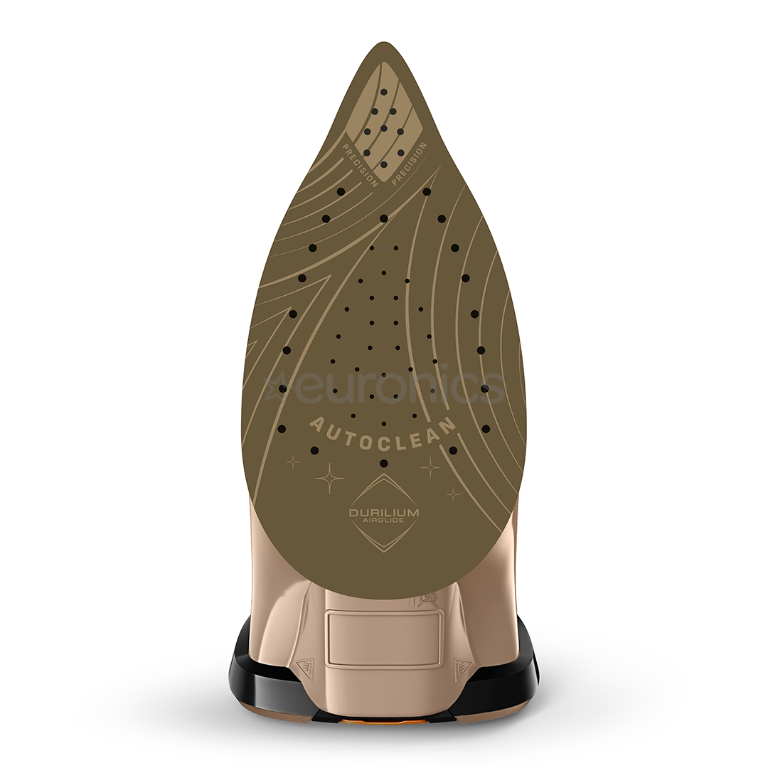 Tefal Ultimate Pure, 3200 Вт, черный/золотистый - Паровой утюг