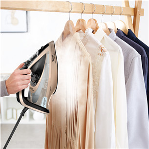 Tefal Ultimate Pure, 3200 W, must/kuldne - Aurutriikraud