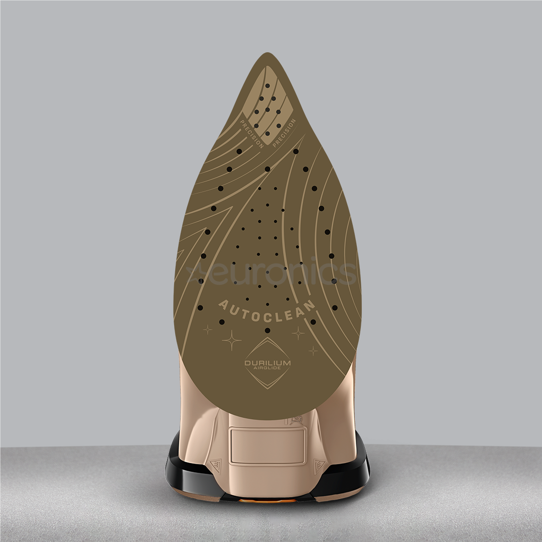 Tefal Ultimate Pure, 3200 Вт, черный/золотистый - Паровой утюг