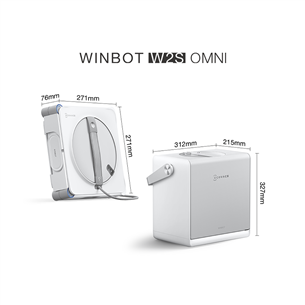 Ecovacs Winbot W2S Omni, белый - Робот-мойщик окон