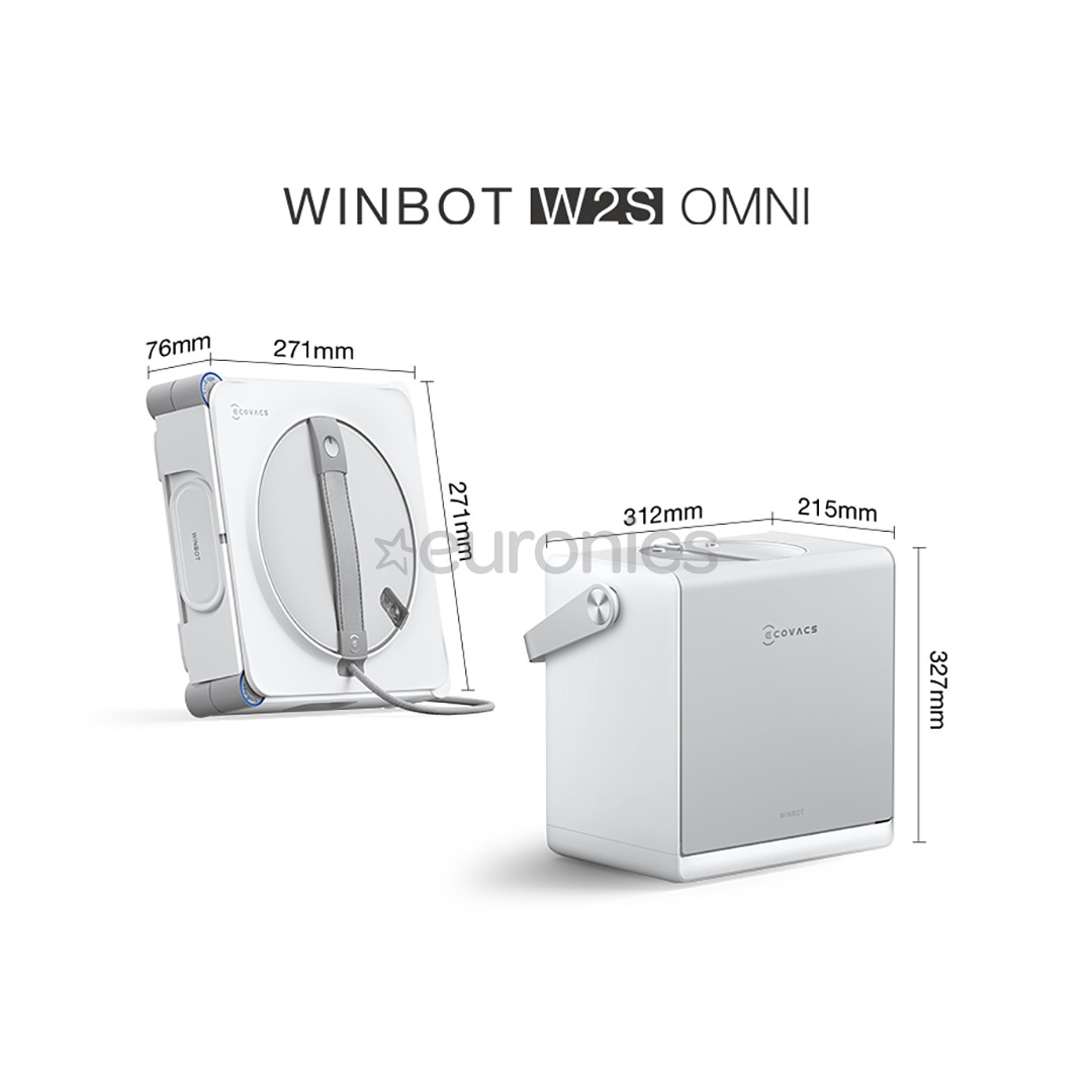 Ecovacs Winbot W2S Omni, белый - Робот-мойщик окон