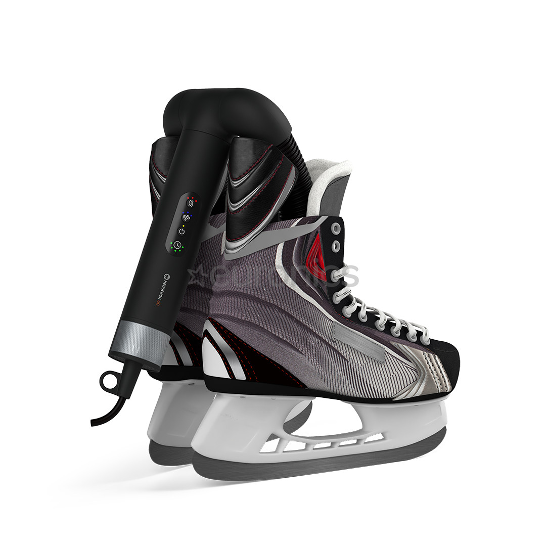 Hedgehog GO, must - Jalanõude kuivati