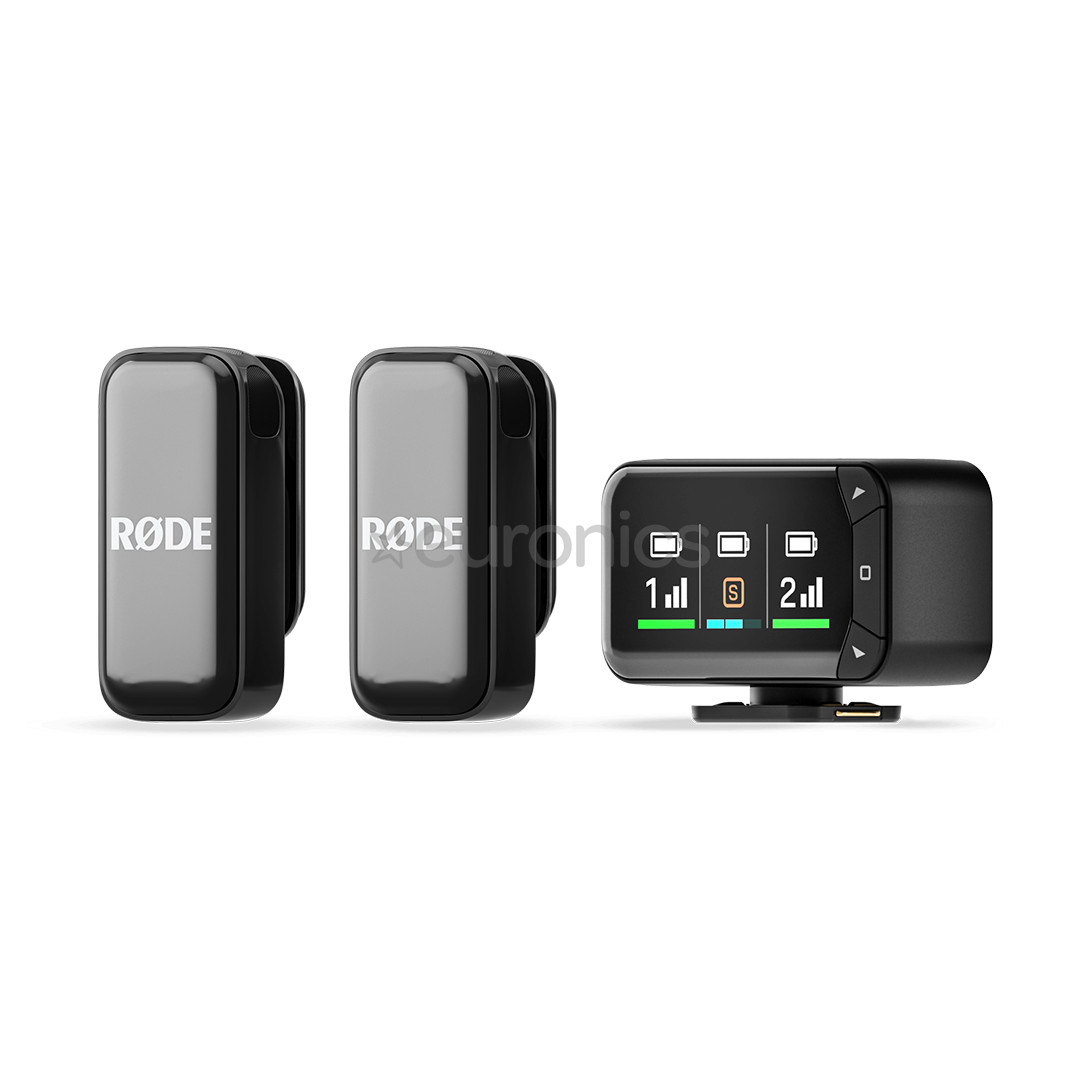 RODE Wireless Micro Camera Kit, USB-C, черный - Беспроводной микрофон
